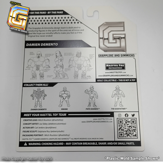 2025 Hasttel Toy Grapplers & Gimmicks Limited Edition Damien Demento