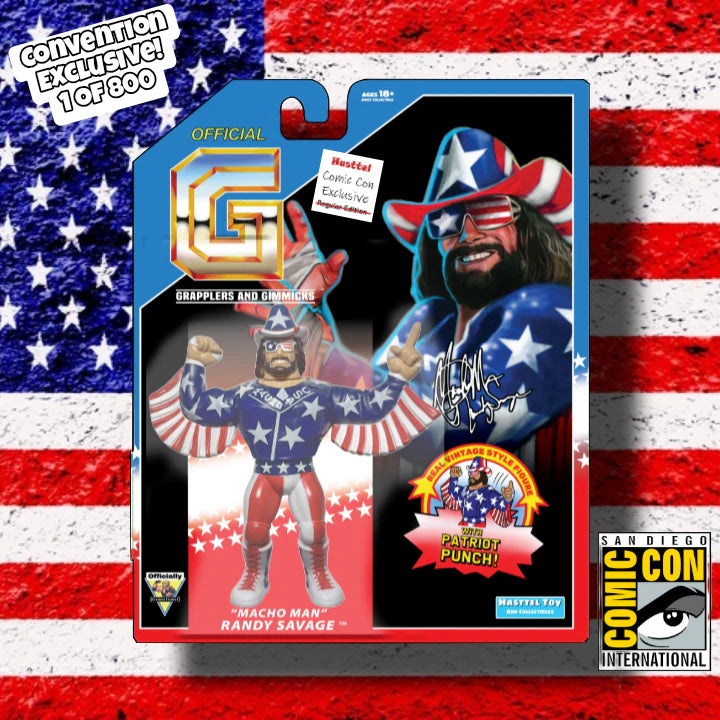 2025 Hasttel Toy Grapplers & Gimmicks Macho Man Randy Savage [USA Edition]