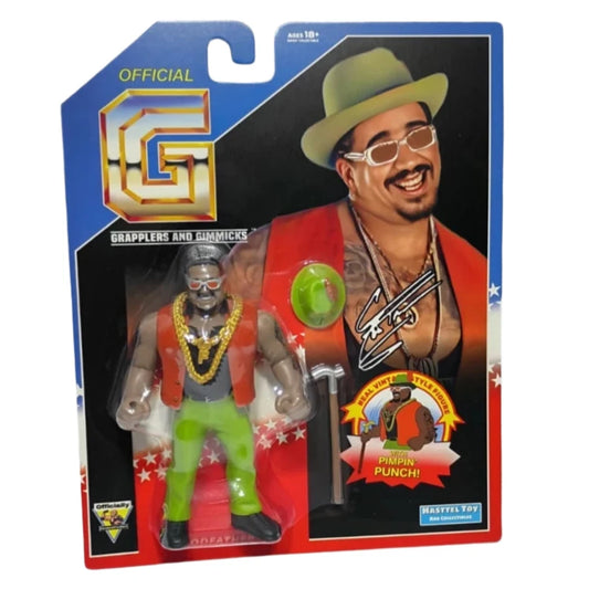 2025 Hasttel Toy Grapplers & Gimmicks Charles Wright Legacy Collection Godfather