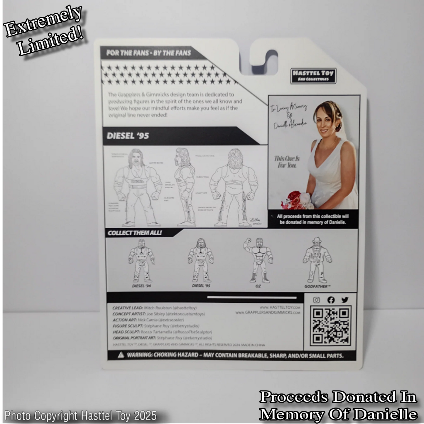 2025 Hasttel Toy Grapplers & Gimmicks Limited Edition Diesel [1995 Edition]