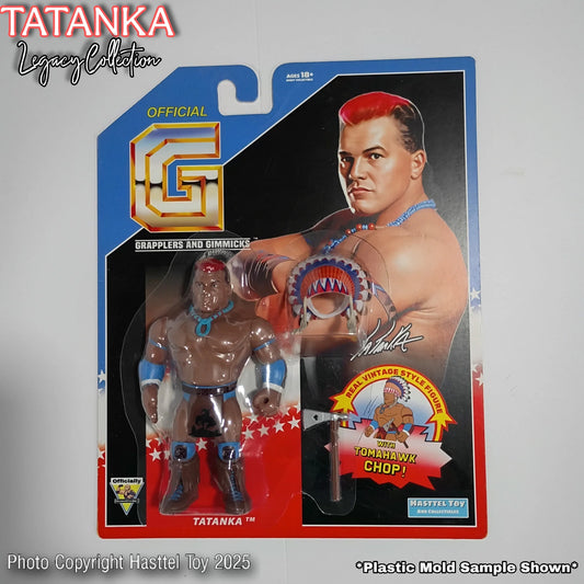 2025 Hasttel Toy Grapplers & Gimmicks Legacy Collection Tatanka [1993 Edition]
