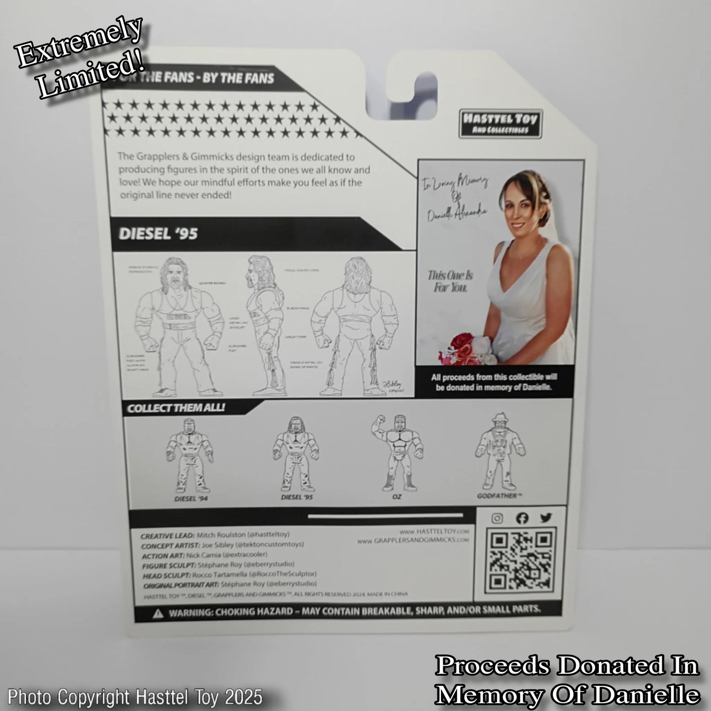 2025 Hasttel Toy Grapplers & Gimmicks Limited Edition Diesel [1995 Edition] (Copy)