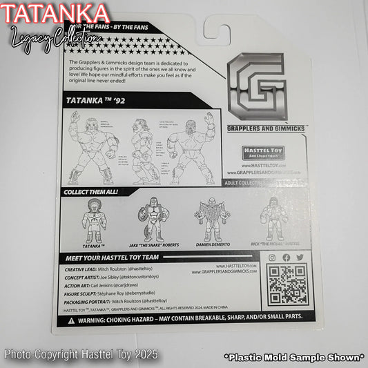 2025 Hasttel Toy Grapplers & Gimmicks Legacy Collection Tatanka [1992 Edition]