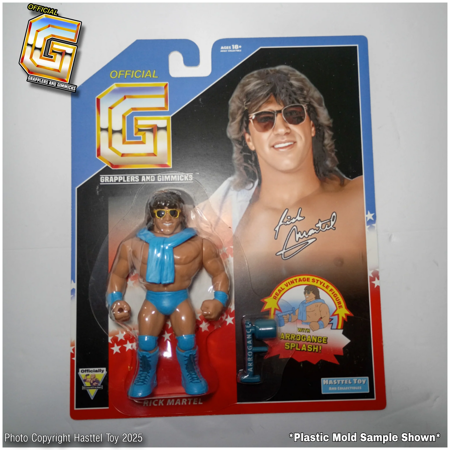 2025 Hasttel Toy Grapplers & Gimmicks Limited Edition Rick 2025 Hasttel Toy Grapplers & Gimmicks Limited Edition Rick