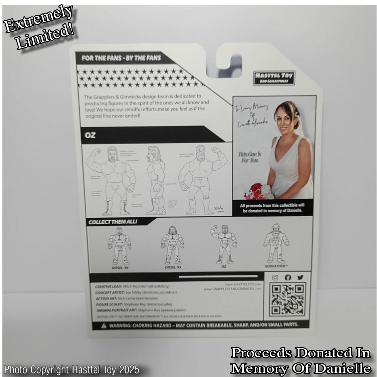 2025 Hasttel Toy Grapplers & Gimmicks Limited Edition Oz