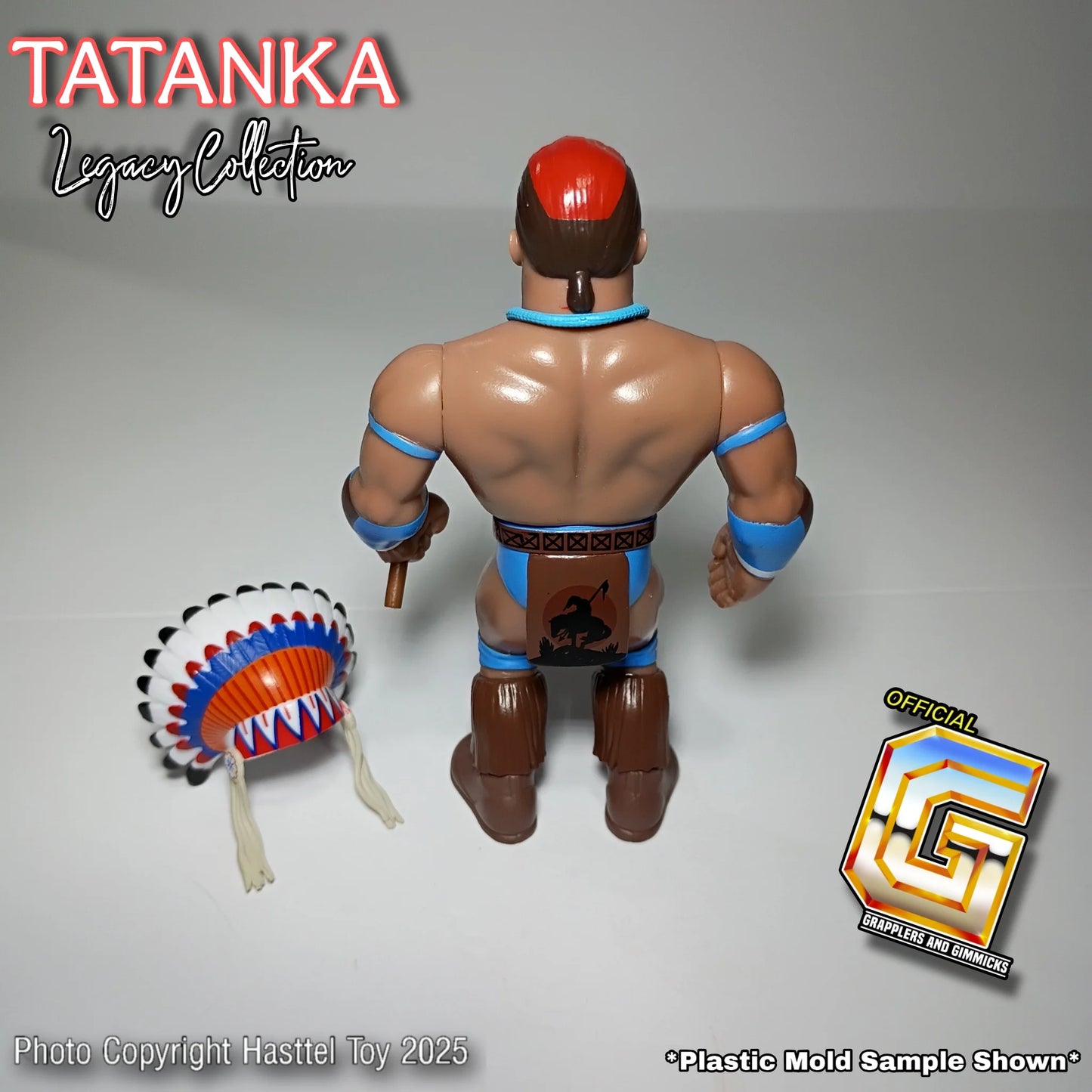 2025 Hasttel Toy Grapplers & Gimmicks Legacy Collection Tatanka [1993 Edition]