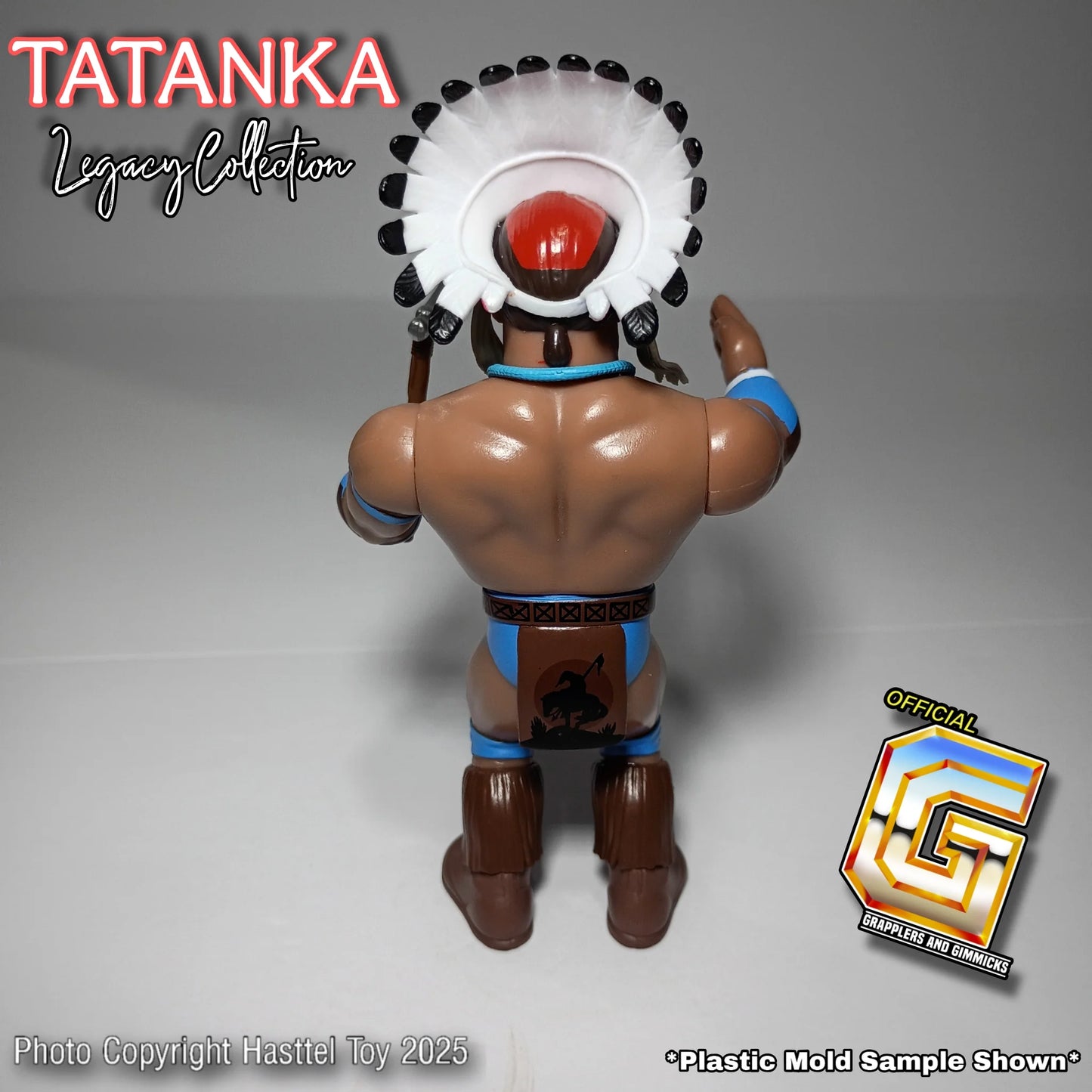 2025 Hasttel Toy Grapplers & Gimmicks Legacy Collection Tatanka [1993 Edition]