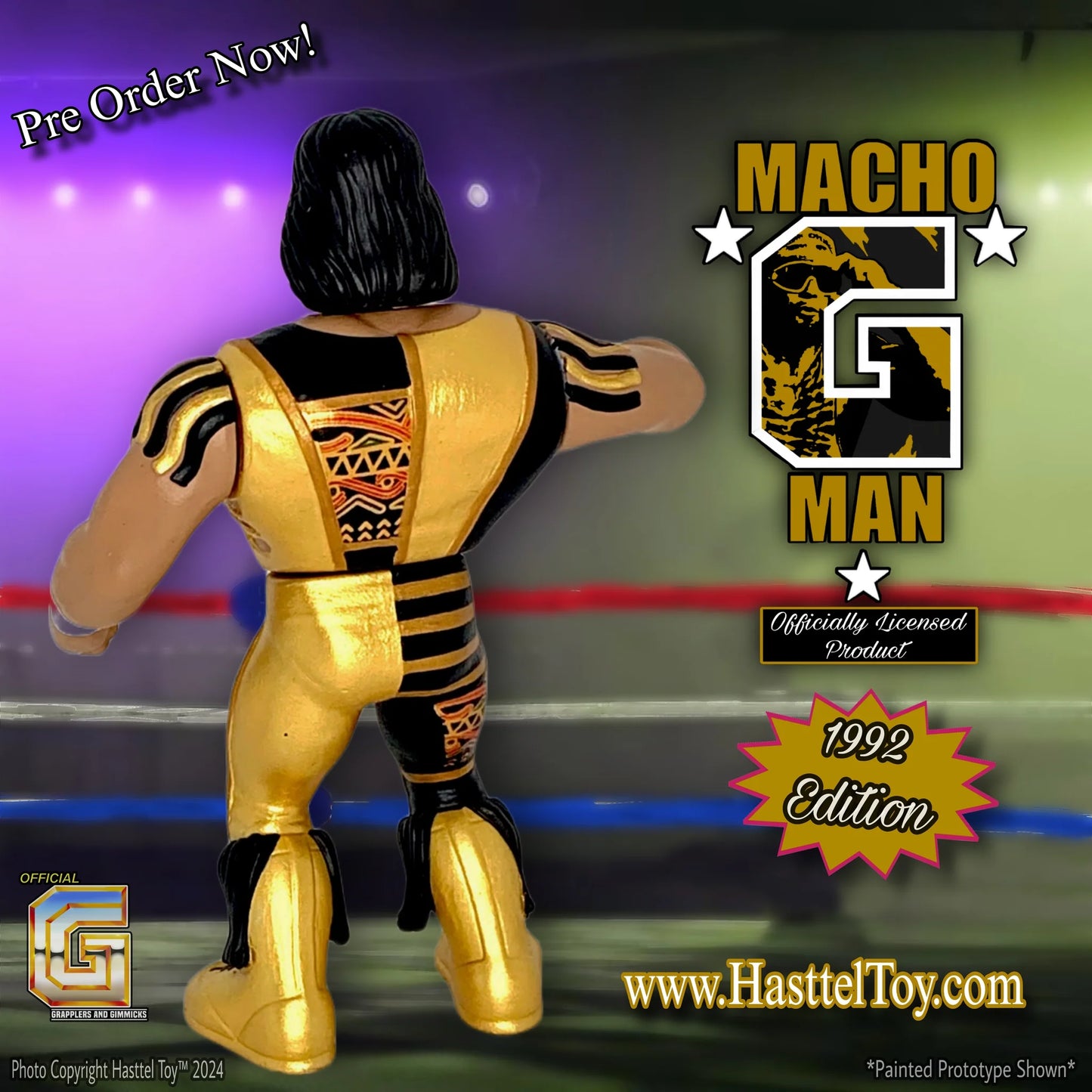Hasttel Toy Grapplers & Gimmicks Macho Man Randy Savage [1992 Edition]