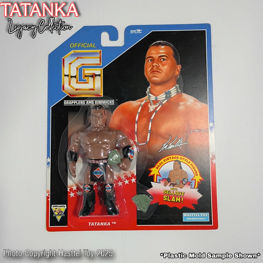 2025 Hasttel Toy Grapplers & Gimmicks Legacy Collection Tatanka [1994 Edition]