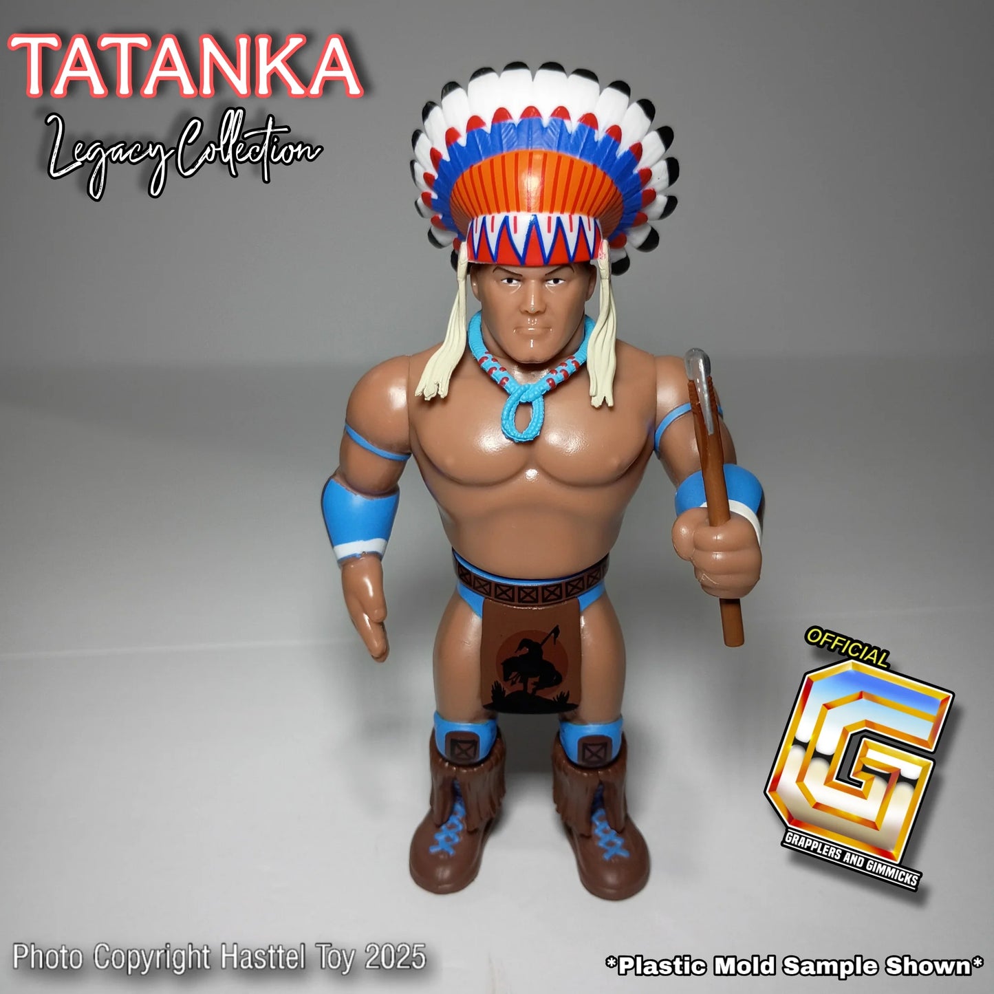 2025 Hasttel Toy Grapplers & Gimmicks Legacy Collection Tatanka [1993 Edition]