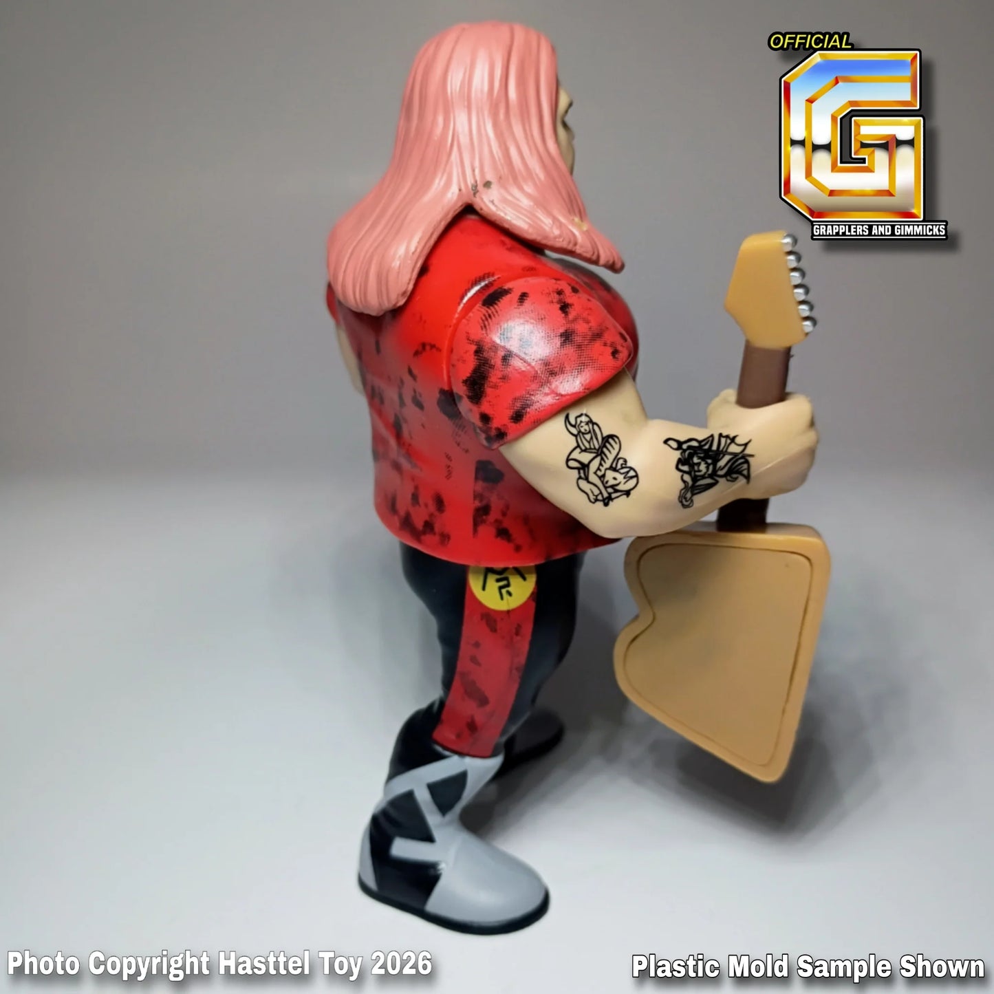 2026 Hasttel Toy Grapplers & Gimmicks Man Mountain Rock