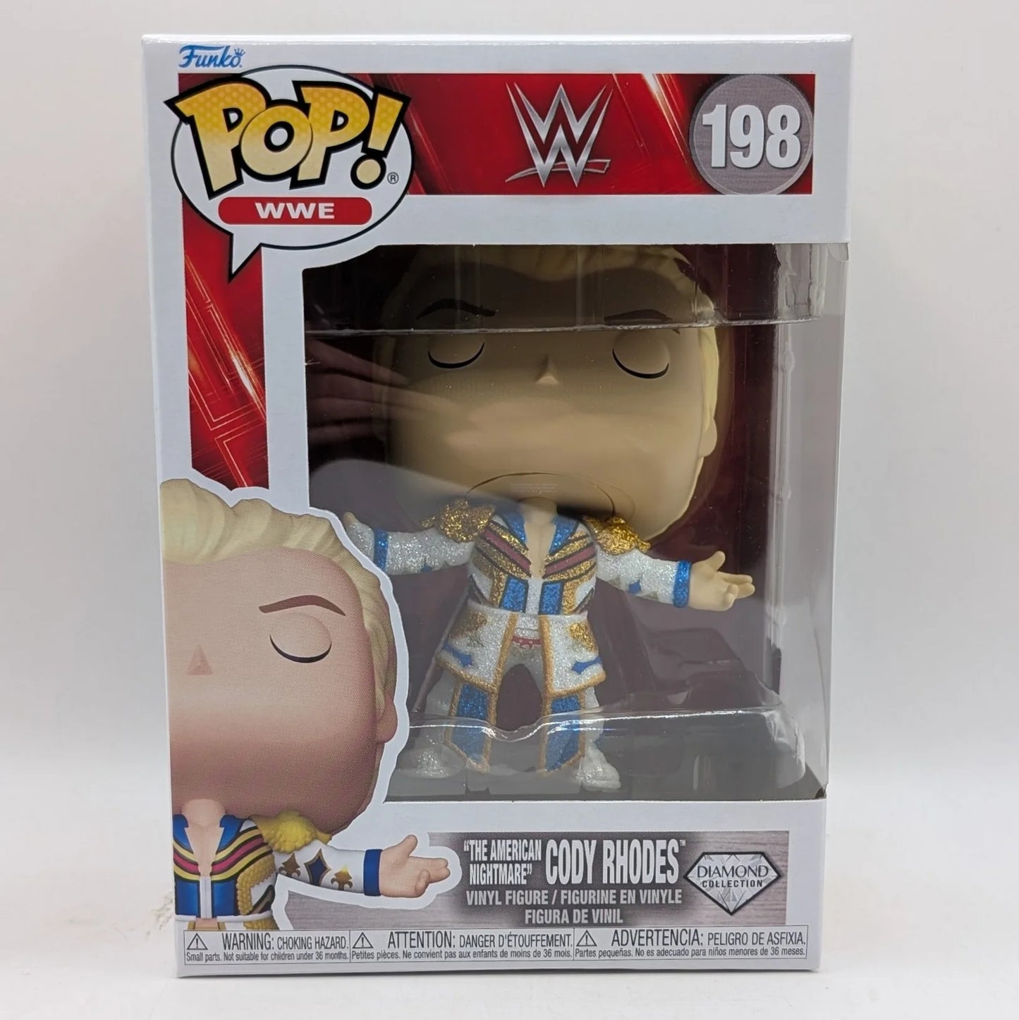 2026 WWE Funko POP! Vinyls 198 "The American Nightmare" Cody Rhodes