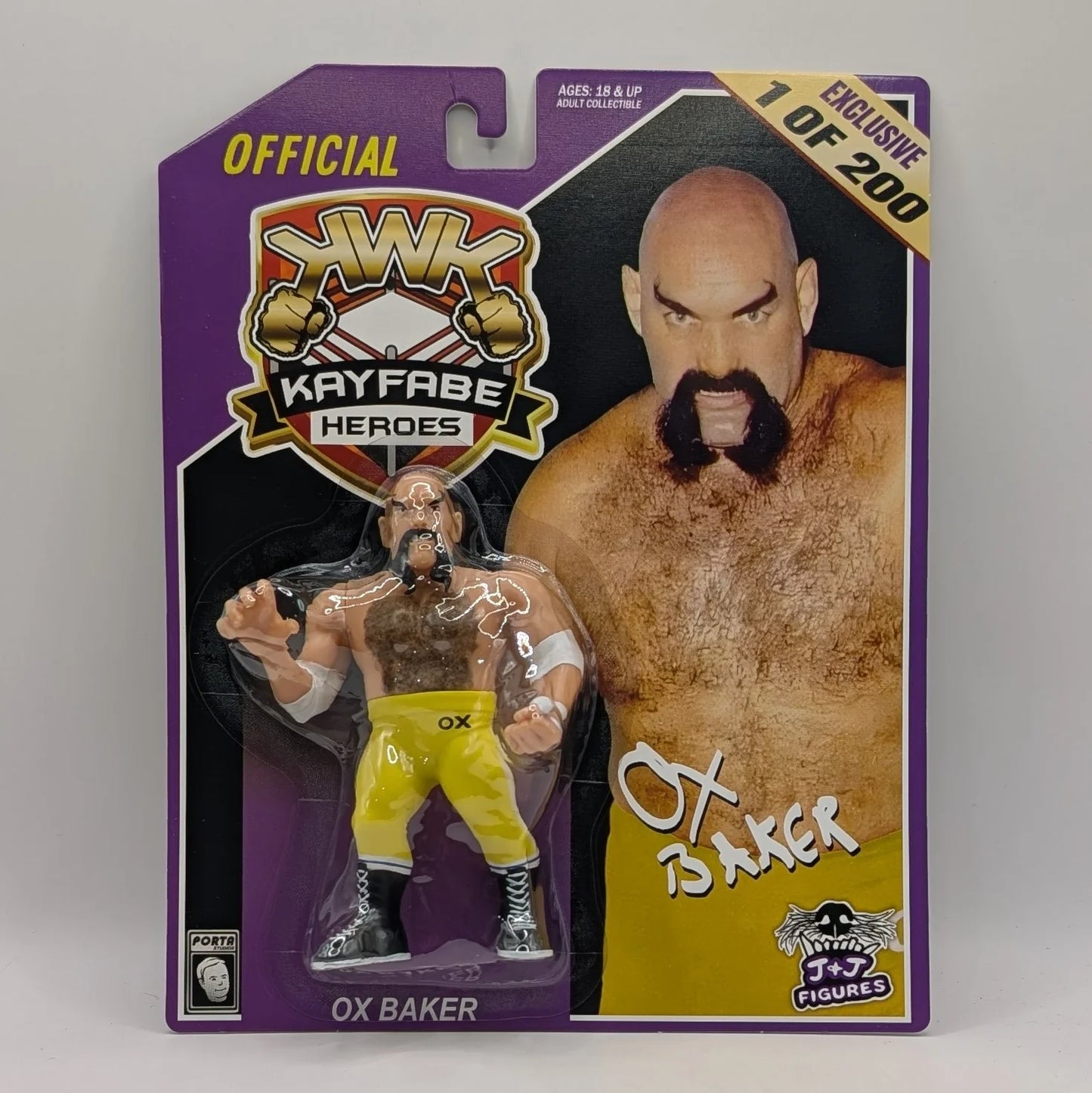 2025 KWK Kayfabe Heroes Ox Baker [Exclusive]
