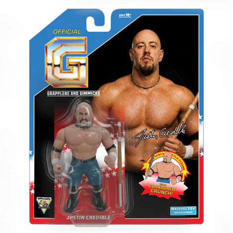 2026 Hasttel Toy Grapplers & Gimmicks Justin Credible