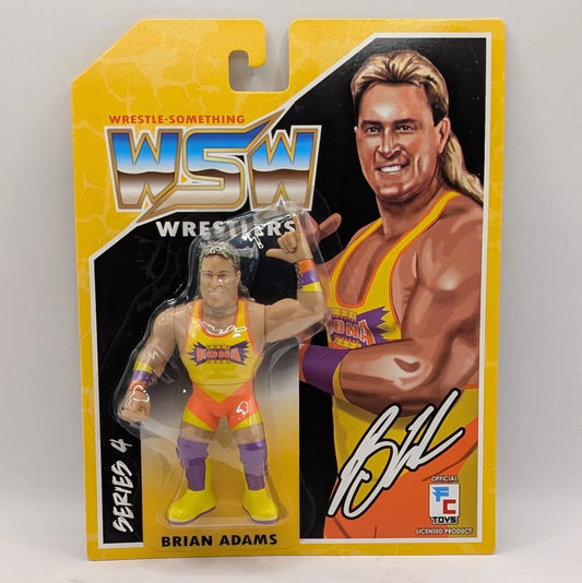 2026 FC Toys Wrestle-Something Wrestlers Series 4 "Kona" Brian Adams [With Yellow & Orange Singlet]