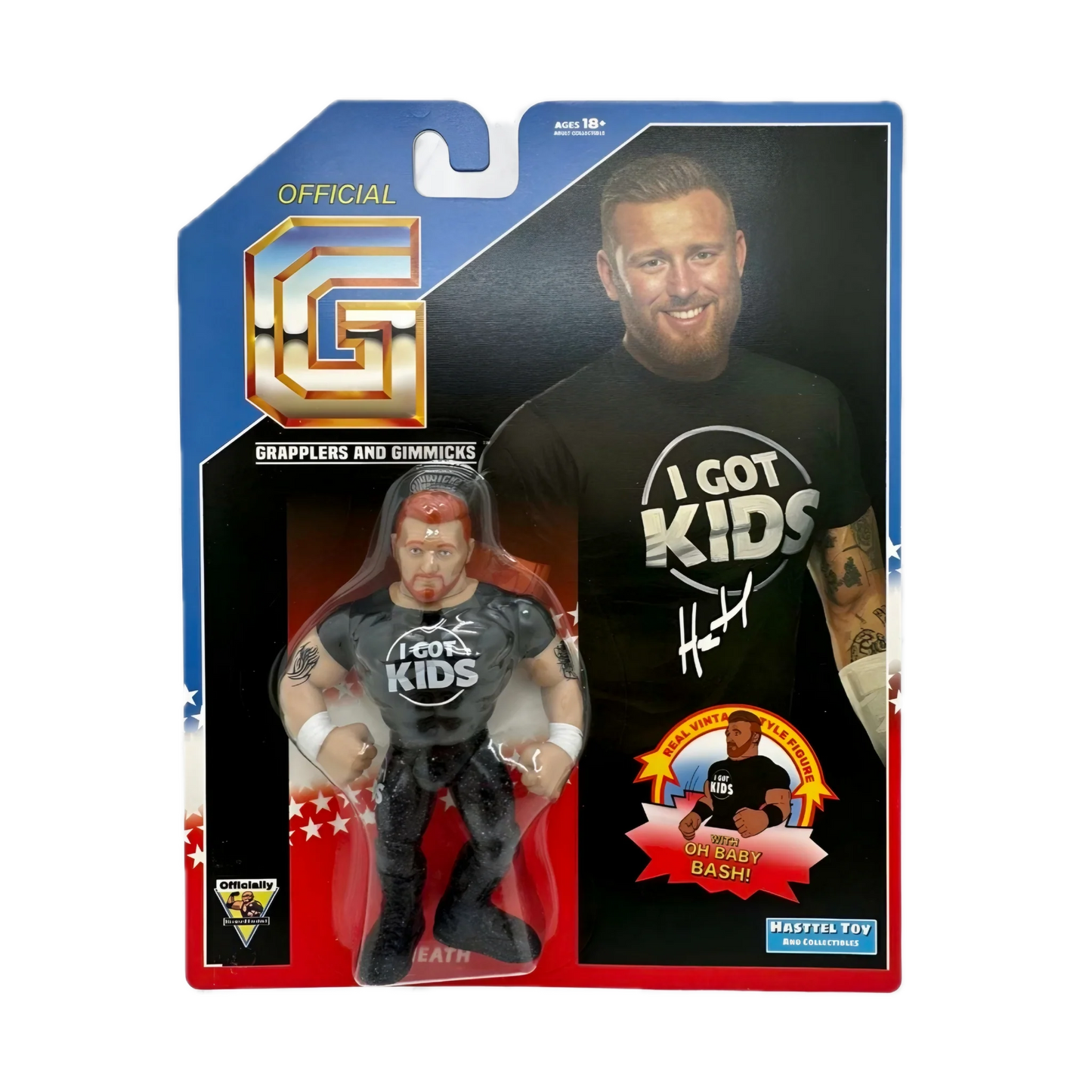 2025 Hasttel Toy Grapplers & Gimmicks Heath