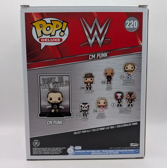 2026 WWE Funko POP! Deluxe Vinyls 220 CM Punk [Exclusive]