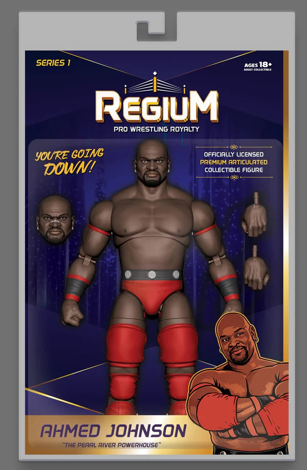 Hasttel Toy Regium Series 1 Ahmed Johnson