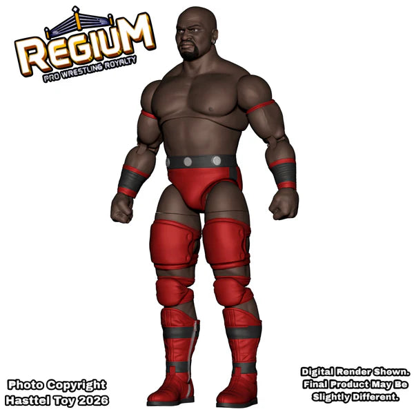 Hasttel Toy Regium Series 1 Ahmed Johnson