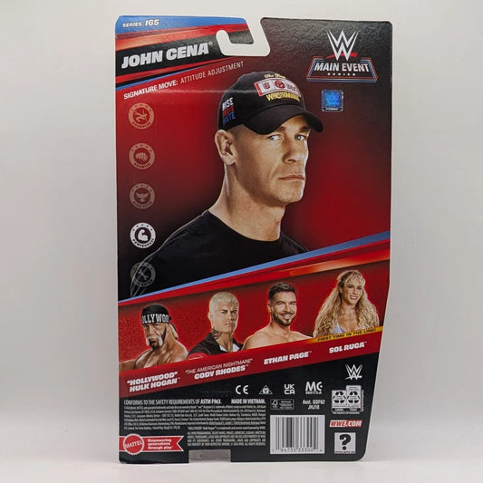 2026 WWE Mattel Main Event Series 165 John Cena