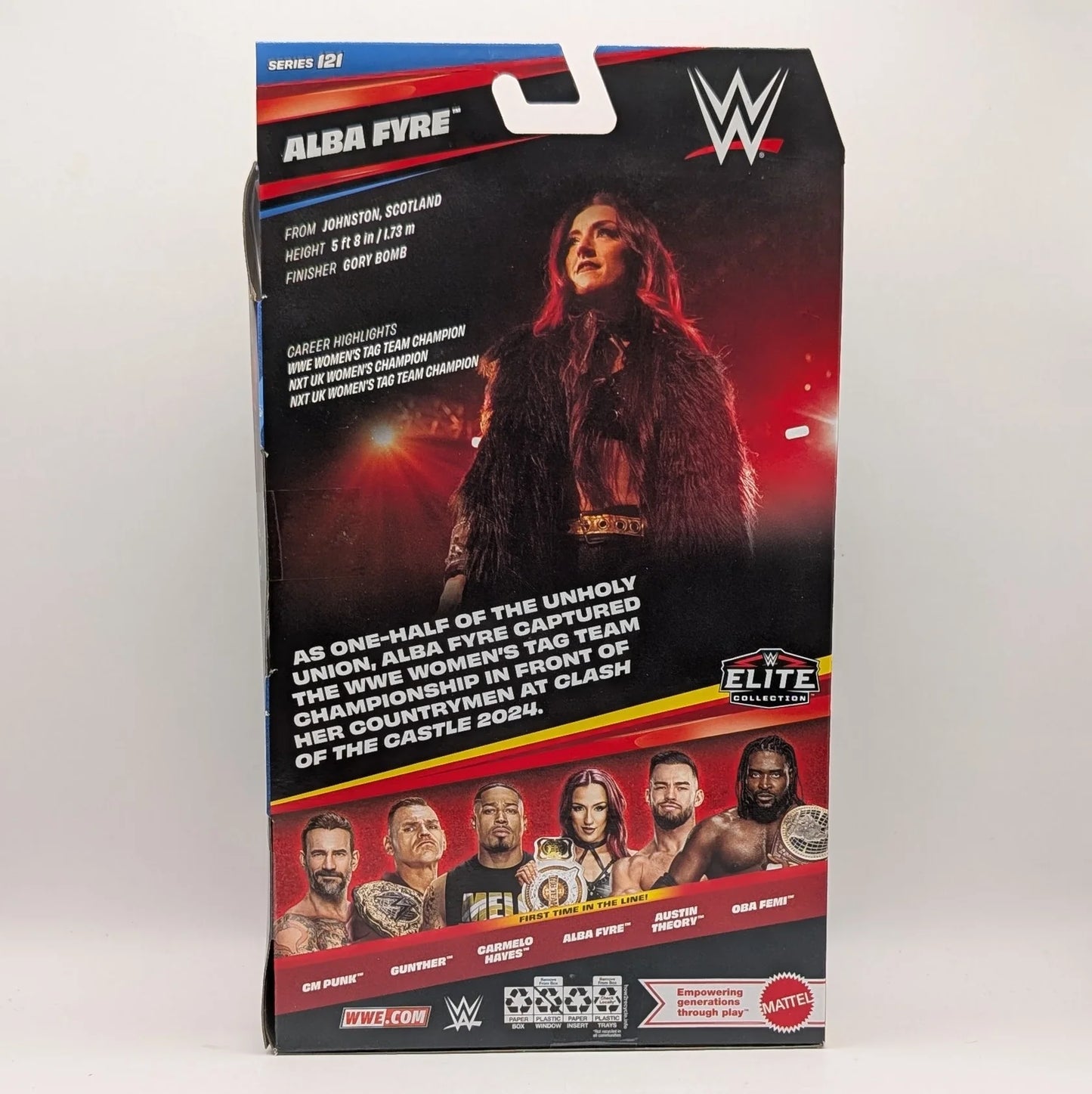 2025 WWE Mattel Elite Collection Series 121 Alba Fyre