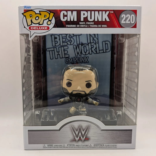 2026 WWE Funko POP! Deluxe Vinyls 220 CM Punk [Exclusive]