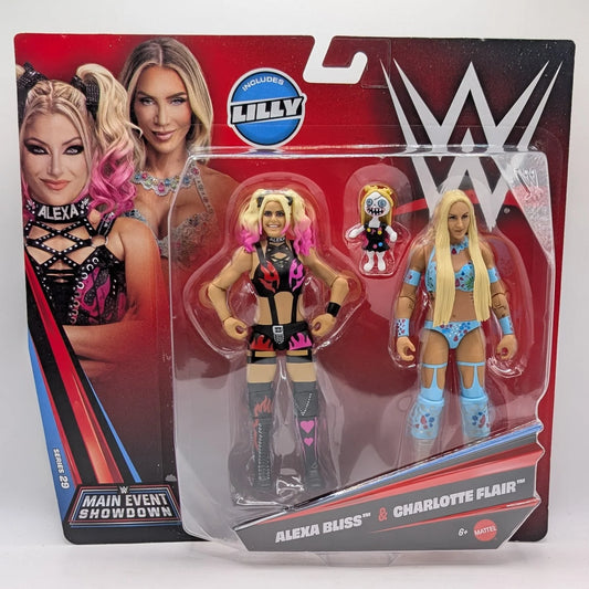 2026 WWE Mattel Main Event Showdown Series 29 Alexa Bliss & Charlotte Flair