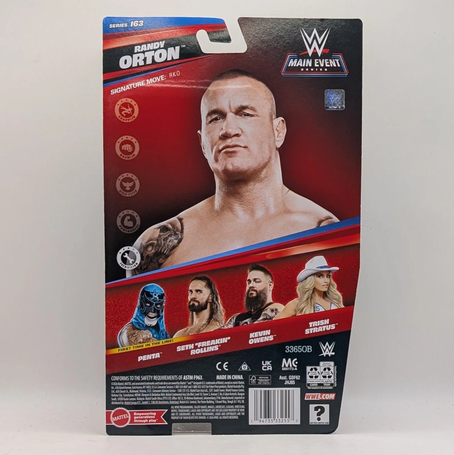 2026 WWE Mattel Main Event Series 163 Randy Orton