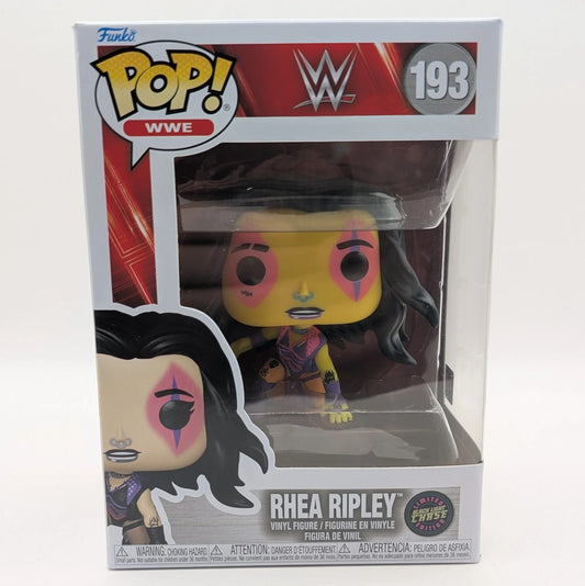 2026 WWE Funko POP! Vinyls 193 Rhea Ripley [Black Light Chase]