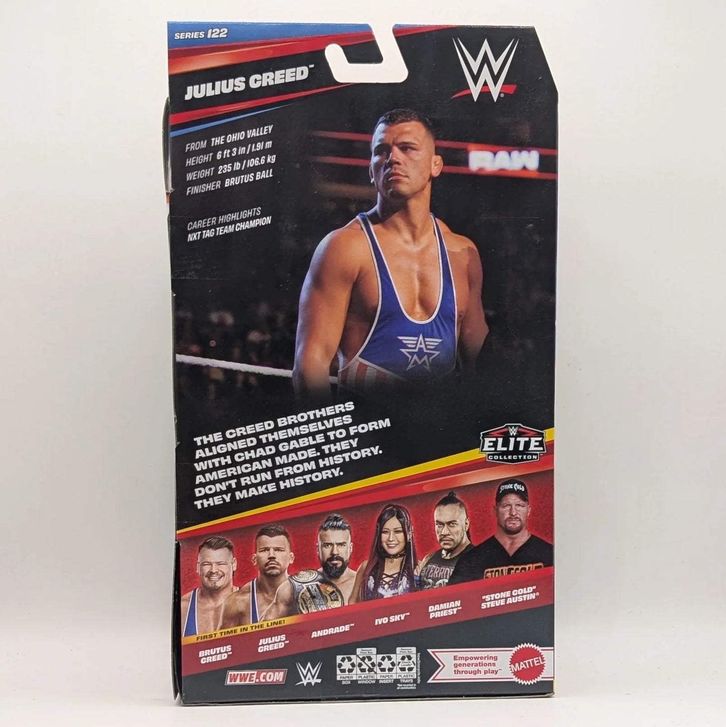 2025 WWE Mattel Elite Collection Series 122 Julius Creed