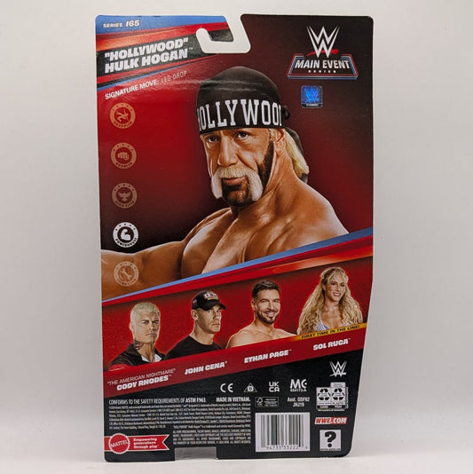 2026 WWE Mattel Main Event Series 165 "Hollywood" Hulk Hogan