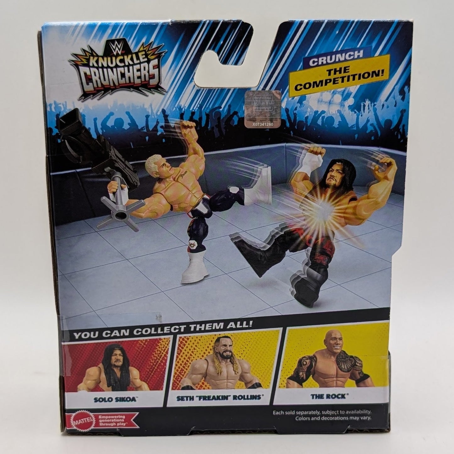 2026 WWE Mattel Knuckle Crunchers Series 8 "The American Nightmare" Cody Rhodes