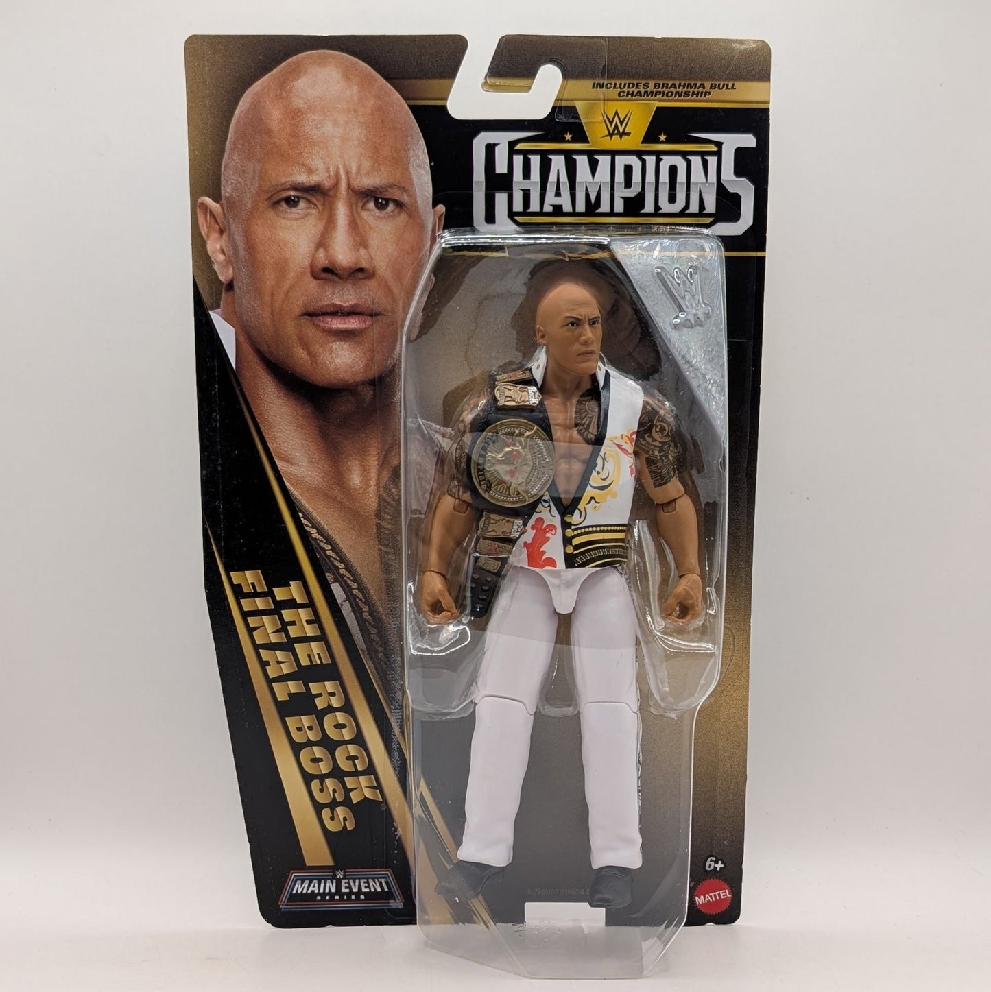 2026 WWE Mattel Main Event Champions Series 7 "Final Boss" The Rock