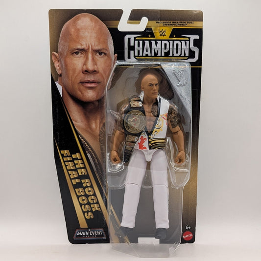 2026 WWE Mattel Main Event Champions Series 7 "Final Boss" The Rock