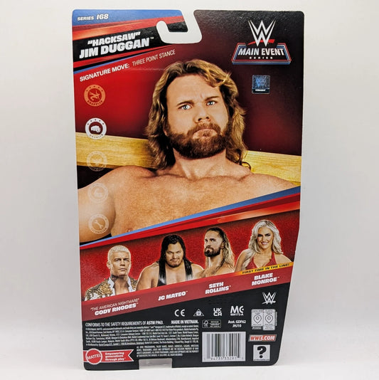 2026 WWE Mattel Main Event Series 168 "Hacksaw" Jim Duggan