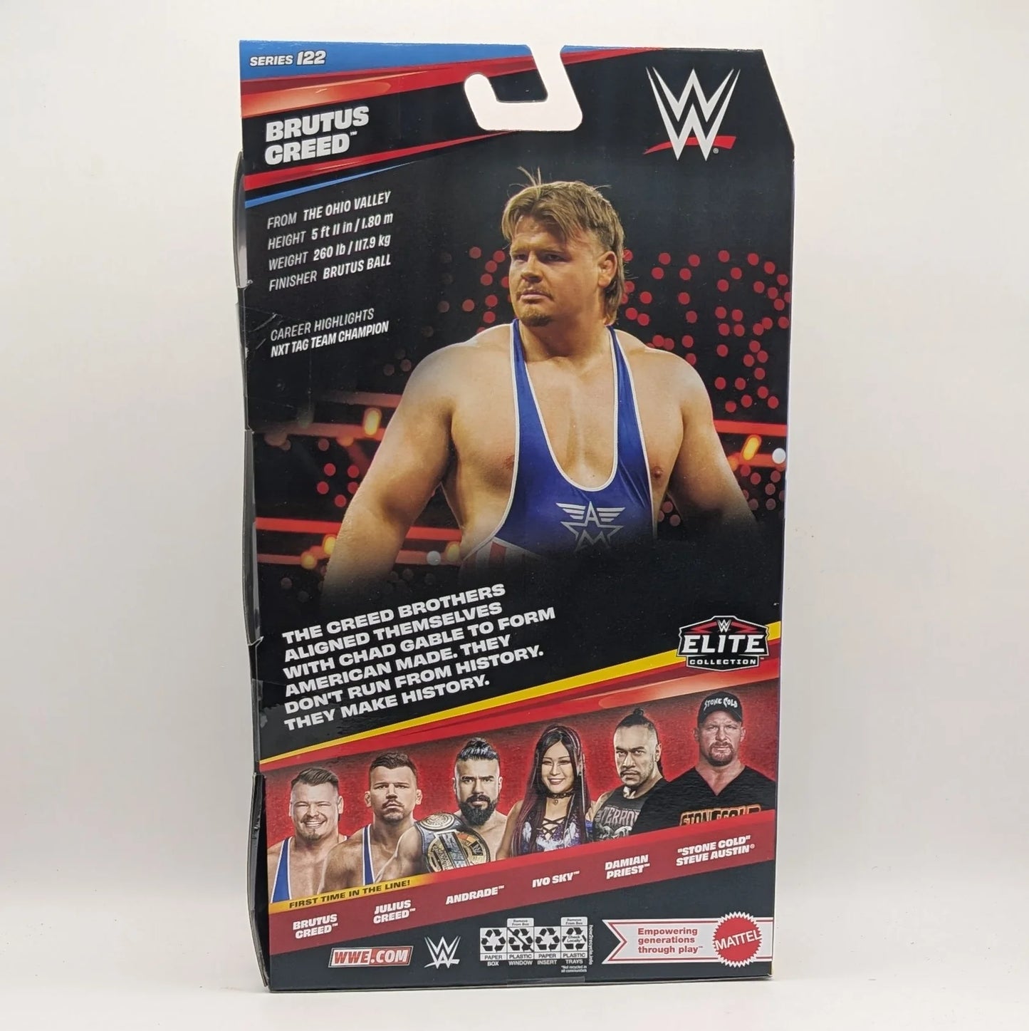 2025 WWE Mattel Elite Collection Series 122 Brutus Creed