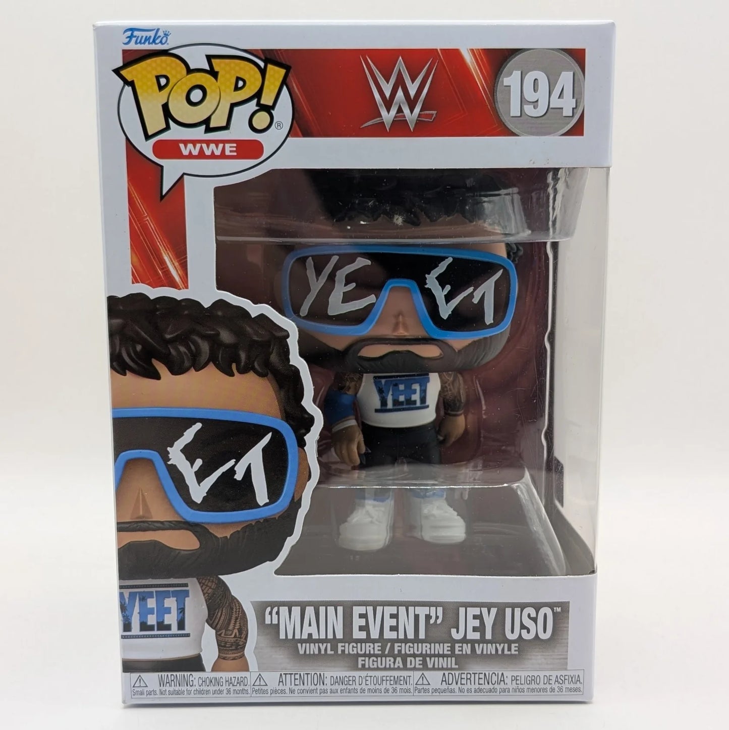 2026 WWE Funko POP! Vinyls 194 "Main Event" Jey Uso