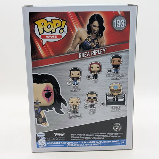 2026 WWE Funko POP! Vinyls 193 Rhea Ripley [Black Light Chase]