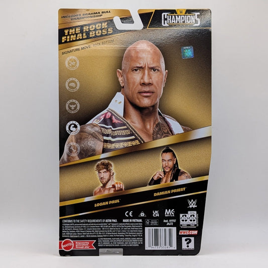 2026 WWE Mattel Main Event Champions Series 7 "Final Boss" The Rock