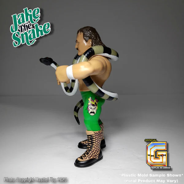 Hasttel Toy Grapplers & Gimmicks Legacy Collection Jake "The Snake" Roberts [1990 Edition]