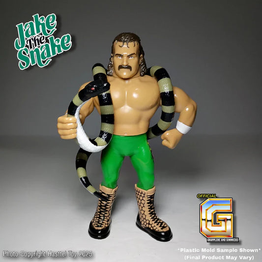Hasttel Toy Grapplers & Gimmicks Legacy Collection Jake "The Snake" Roberts [1990 Edition]