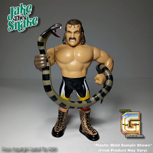 Hasttel Toy Grapplers & Gimmicks Legacy Collection Jake "The Snake" Roberts [1991 Edition]