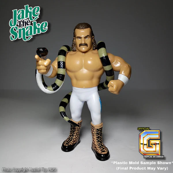 Hasttel Toy Grapplers & Gimmicks Legacy Collection Jake "The Snake" Roberts [1992 Edition]