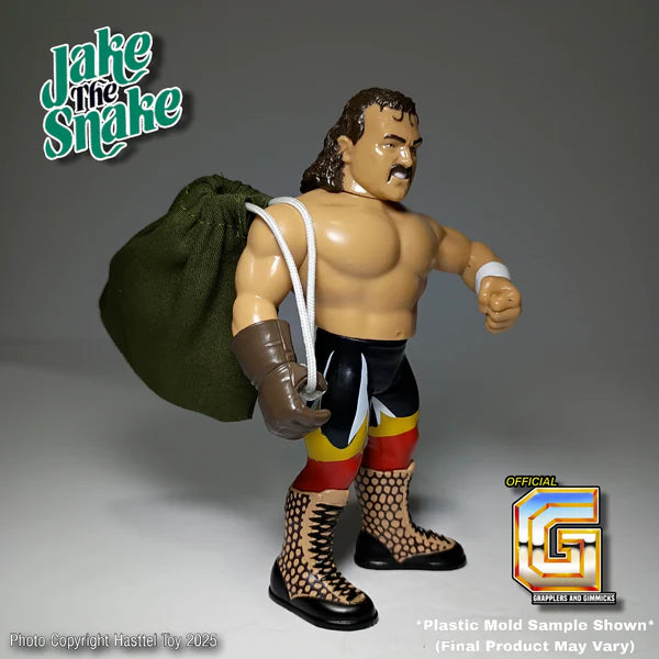 Hasttel Toy Grapplers & Gimmicks Legacy Collection Jake "The Snake" Roberts [1991 Edition]