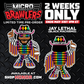 2023 ROH Pro Wrestling Tees Micro Brawlers Limited Edition Jay Lethal [Black Machismo]
