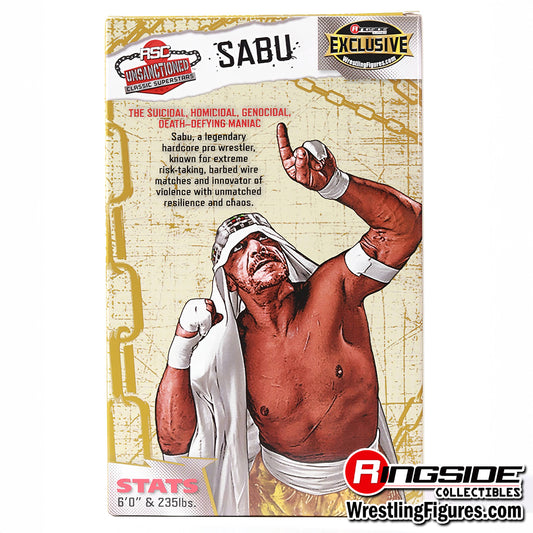 2026 RSC Toys Unsanctioned Classic Superstars Sabu [Gold]