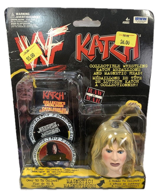 1999 WWF Irwin Toy Sable Katch Magnetic Head