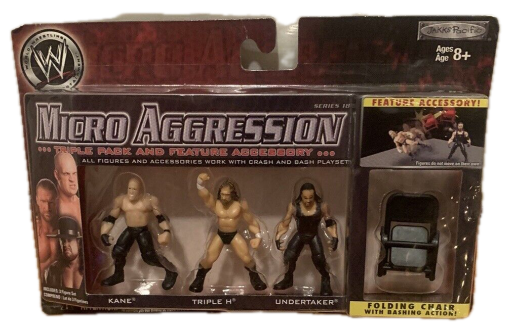 Unreleased WWE Jakks Pacific Micro Aggression Series 18 Kane
