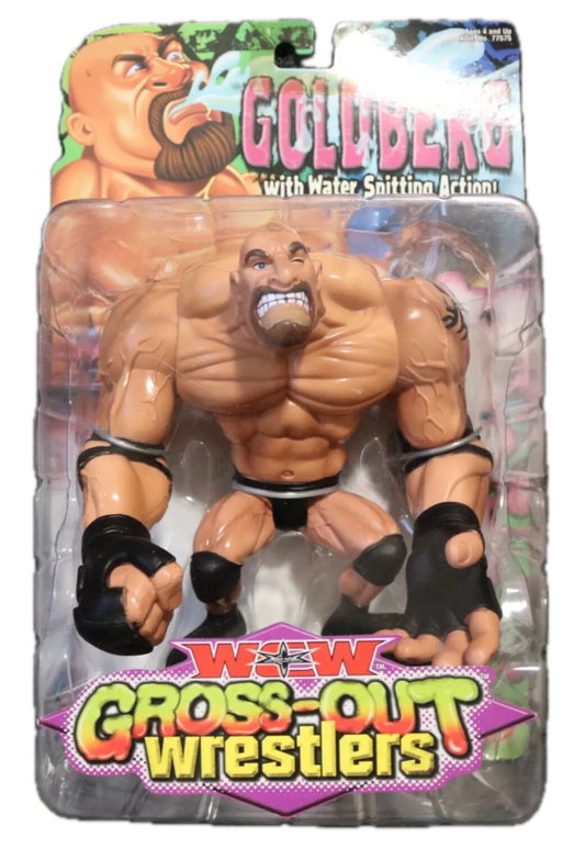 2000 WCW Toy Biz Gross-Out Wrestlers Goldberg