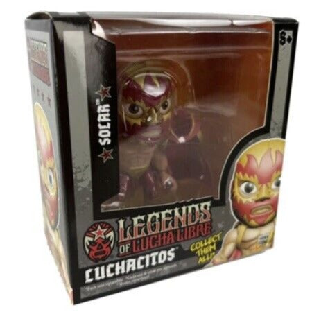 2022 Boss Fight Studio Legends of Lucha Libre Luchacitos Series 1 Solar